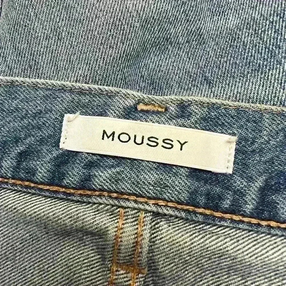 MOUSSY Vintage Latrobe Distressed Skinny Jeans Size 28 - Picture 8 of 10